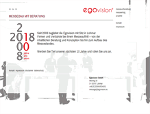 Tablet Screenshot of egovision.eu